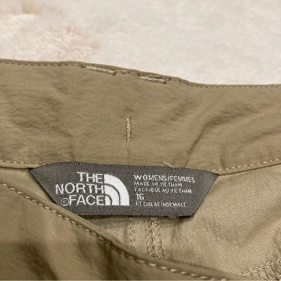 The North Face Women's Tan Paramount 2 Convertible Pants 16 Gorpcore Hiking - Picture 15 of 15